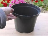 100 vnt plastikinių juodų vazonų - nuotraukos Nr. 3