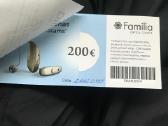 200 Eur dovanų kuponas klausos aparatams - nuotraukos Nr. 2