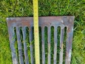 Ketaus grotelės skandinaviškai krosnelei 34x19 cm - nuotraukos Nr. 5