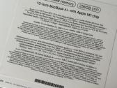 Apple MacBook Air 13 M1 / 8 GB / 256 GB - nuotraukos Nr. 3