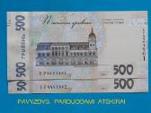 Ukraina 500 hryven 2024 Ep-401 Slava Ukraini Unc - nuotraukos Nr. 3