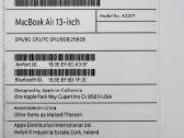 MacBook Air M1 (2020), 8gb RAM, 256gb SSD - nuotraukos Nr. 4