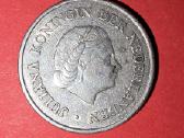 Nyderlandų Antilai 1/4 guldeno 1960,sidabras 0,640 - nuotraukos Nr. 2