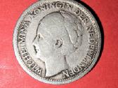 Nyderlandų Antilai 1/4 guldeno 1944,sidabras 0,640 - nuotraukos Nr. 2