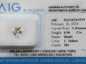 Deimantas sužadetuvių žiedui (0,9ct) - nuotraukos Nr. 3