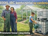 1000 litrų plastikinė talpa Ibc konteineris - nuotraukos Nr. 5
