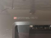 Kompaktiškas spausdintuvas Samsung Ml-1670 - nuotraukos Nr. 7
