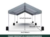 Tentinis garažas / stoginė / pavėsinė 3m x 6m - nuotraukos Nr. 2