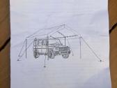 Tentinis garažas / stoginė / pavėsinė 3m x 6m - nuotraukos Nr. 17