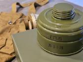 Sovietinė dujokaukė Gp-5 metalinėje dėžėje - nuotraukos Nr. 7