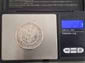JAV Morgan doleris 1900 sidabrinė moneta - nuotraukos Nr. 2