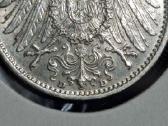 Vokietija 1 markė 1915 sidabras - nuotraukos Nr. 2