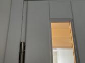Dvivėrės medžio masyvo vidaus durys su stiklu - nuotraukos Nr. 15