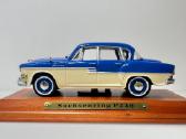 Horch Sachsenring P240 1956 mėlyna/balta 1:43 A - nuotraukos Nr. 3