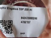 Moteriški kvepalai Saphir Elegance W Edp 200 ml - nuotraukos Nr. 5
