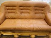 Natūralios odos sofa su miegojimo funkcija - nuotraukos Nr. 6