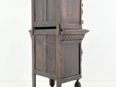 Ąžuolinis XIX a. pr. bufetas su vitražu - nuotraukos Nr. 16