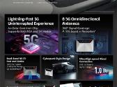 Išskirtinio dizaino 5G modemas su WiFi, Zte V50. - nuotraukos Nr. 3