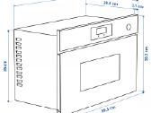 Įmontuojama mikrobangų krosnelė, Ikea Frillesbo - nuotraukos Nr. 2