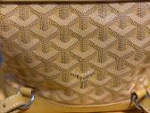 Goyardine Calfskin Mini Alpin Backpack Yellow - nuotraukos Nr. 4