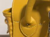 Goyardine Calfskin Mini Alpin Backpack Yellow - nuotraukos Nr. 10