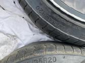 Lenso R20 ratlankiai su padangom 2 geros 2 nk - nuotraukos Nr. 6
