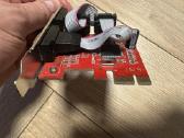 Pci Express card 2x serial low profile - nuotraukos Nr. 3