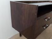 Mid Century Modern medinė konsolė / spintelė - nuotraukos Nr. 3