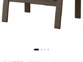 Ikea supamasis fotelis su kojų kėdute - nuotraukos Nr. 5