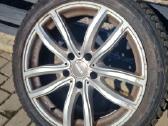 Bmw X1 lieti ratai su zieminemis padangomis - nuotraukos Nr. 8