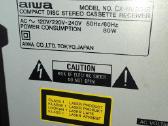 Aiwa centras CX-nv25hr+ Sony Ss-xb8av kolonėlės - nuotraukos Nr. 5