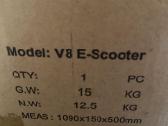 Naujas el. paspirtukas V8 E-scooter - nuotraukos Nr. 2