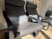 Ikea foteliai odiniai 2 vnt uz abu 150 Eur - nuotraukos Nr. 2