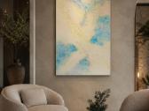 Originalus paveikslas 80x120 cm su kristalais - nuotraukos Nr. 4