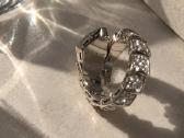 Originalus Bvlgari Serpenti Žiedas su deimantais - nuotraukos Nr. 2