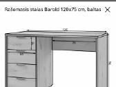 Beveik naujas stalas - nuotraukos Nr. 5