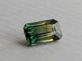Natūralus 0,40 ct Bicolor Safyras Žaliai Geltonas - nuotraukos Nr. 2