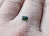 Natūralus 0,40 ct Bicolor Safyras Žaliai Geltonas - nuotraukos Nr. 3