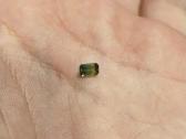 Natūralus 0,40 ct Bicolor Safyras Žaliai Geltonas - nuotraukos Nr. 7