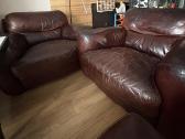 Naudoti odiniai baldai: sofa+ 2foteliai - nuotraukos Nr. 4