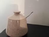 Earthen crafts marmurinis indelis su dangteliu - nuotraukos Nr. 7