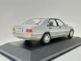 Mercedes-benz 500 Se W140 1991 sidabro 1:43 De - nuotraukos Nr. 5