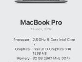 MacBook Pro 16 2019 - nuotraukos Nr. 4