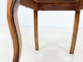 Drožinėtos riešutmedžio kėdės 6 vnt. Komplektas - nuotraukos Nr. 8