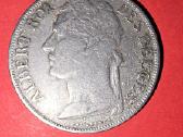 Belgijos Kongas 1 frankas 1924 - nuotraukos Nr. 2