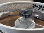Lubinis ventiliatorius su LED šviestuvu, 2in1 - nuotraukos Nr. 2