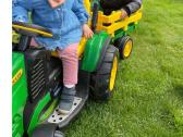 John Deere vaikiškas traktorius su priekaba - nuotraukos Nr. 2