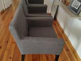 Ikea minkštos kėdės su porankiais – 3 vnt. - nuotraukos Nr. 6