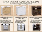 Naujos Vonios Kambario Spintelės Po Kriaukle - nuotraukos Nr. 3