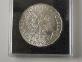 Moneta 10 Zlotų Original 1932 m. Sidabras Unc . Žr - nuotraukos Nr. 4
